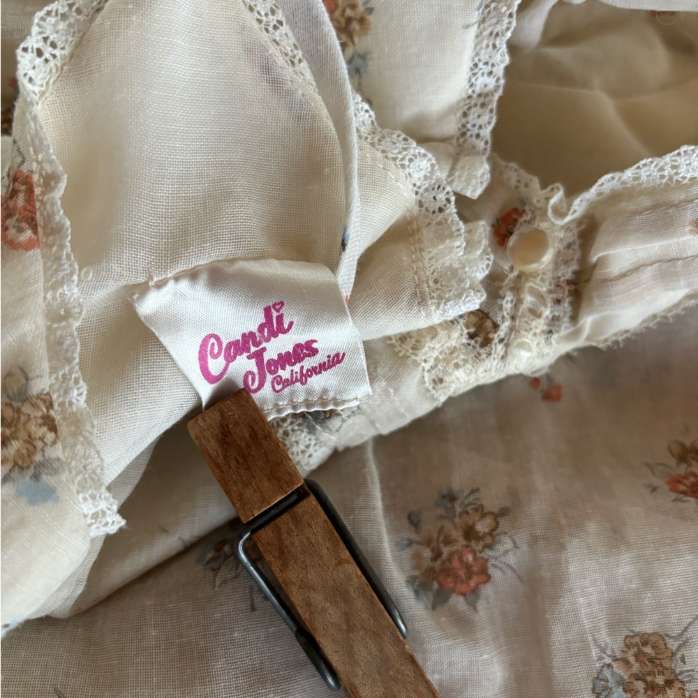Vintage 70’s Prairie Sundress - Picture 11 of 12